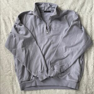 Brandy Melville 1/4 Zip Sweatshirt